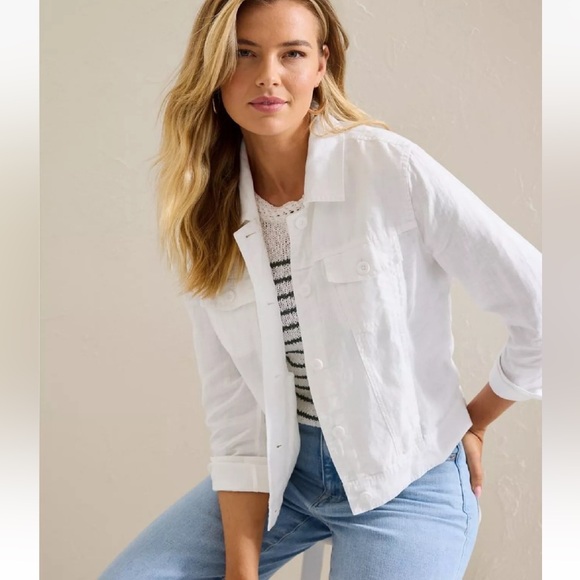 Tommy Bahama TWO PALMS CLEAN EDGE
JACKET White XS NWT - Picture 2 of 7